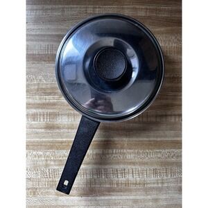 Sauce Pan 3-ply Stainless Steel w/Lid USA